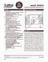 DataSheet ispLSI 2032 pdf